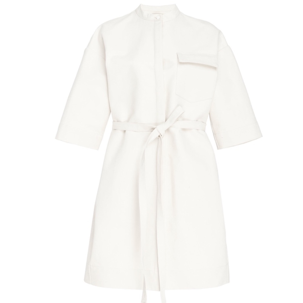 CO Essentials Structured Twill Mini Dress | NWT | Size XS - Picture 2 of 6